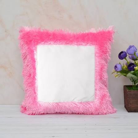 Fur Pillow Square