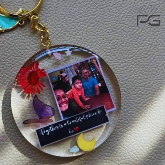 MDF Keychain